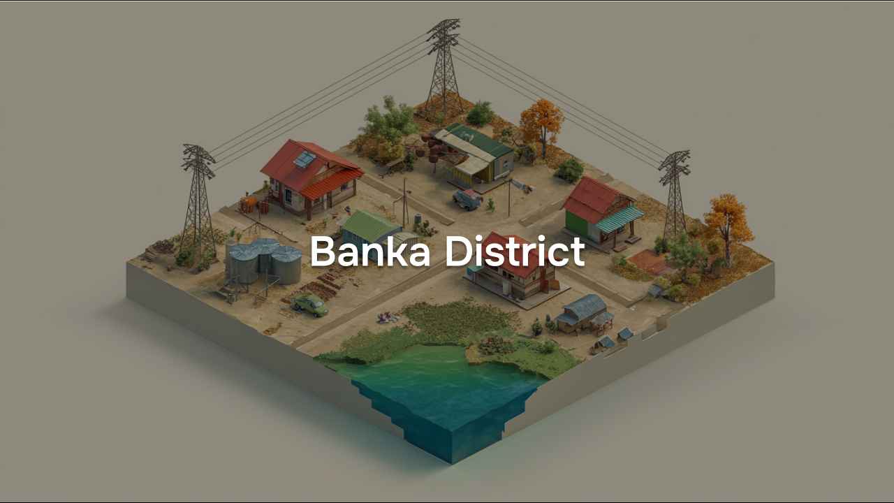 Village Amenities for Banka District of Bihar, 2011